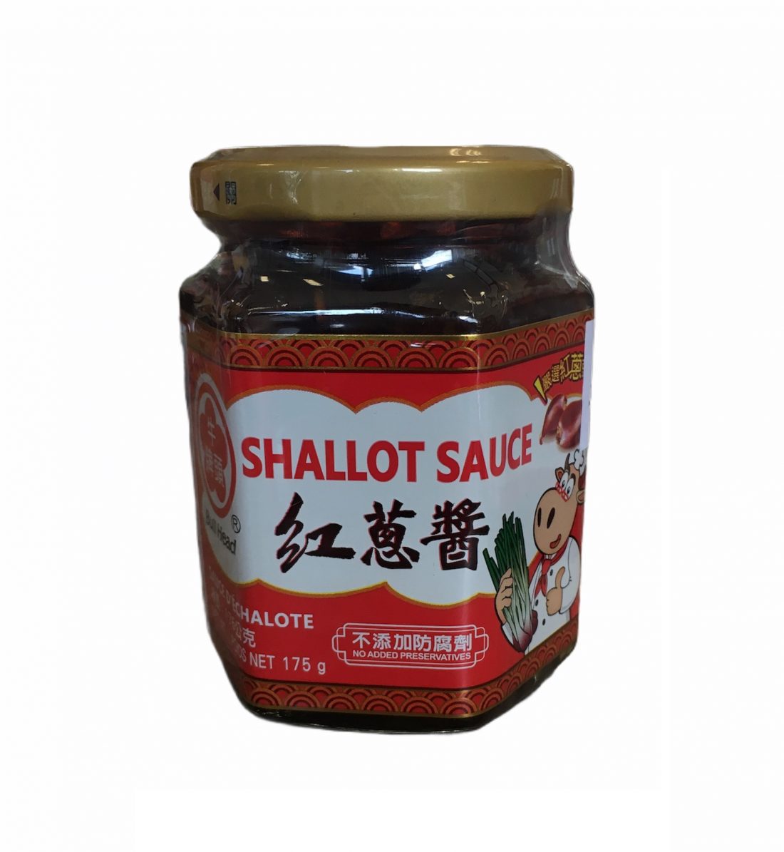  NT# Bull Head Sauce - Red Shallot 175g -The sauce is